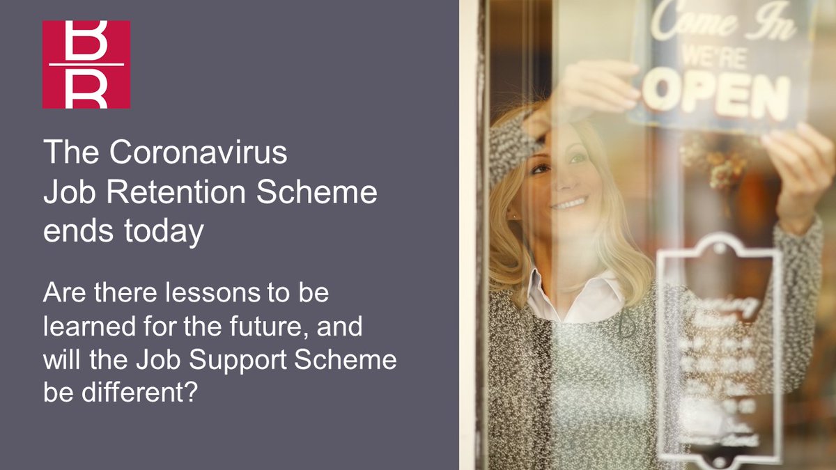 BlickRothenberg's tweet image. The #Furlough Scheme (CJRS) ends today.
@nimshah14, @hselftax and Richard Churchill reflect on the Government support package &amp;amp; look ahead to the #JobSupportScheme – bit.ly/3kHwQDP