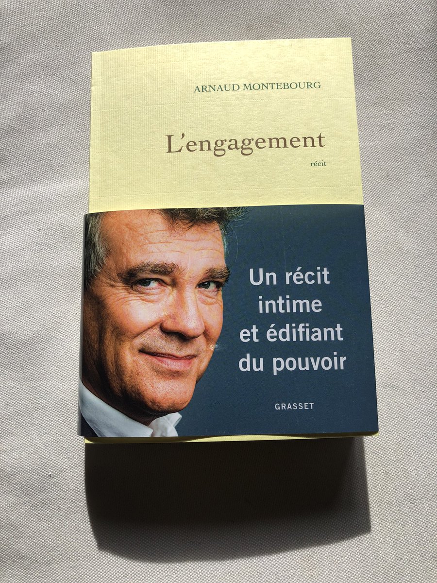 montebourg's tweet photo. Chères toutes et tous, ce mercredi prochain paraîtra « L’Engagement ». Un livre témoin en forme de récit pour comprendre le présent et devant servir au futur proche. À commander chez vos libraires qui supportent une fermeture stupide mais qui savent eux aussi livrer par internet. https://t.co/UI3rSltnEx