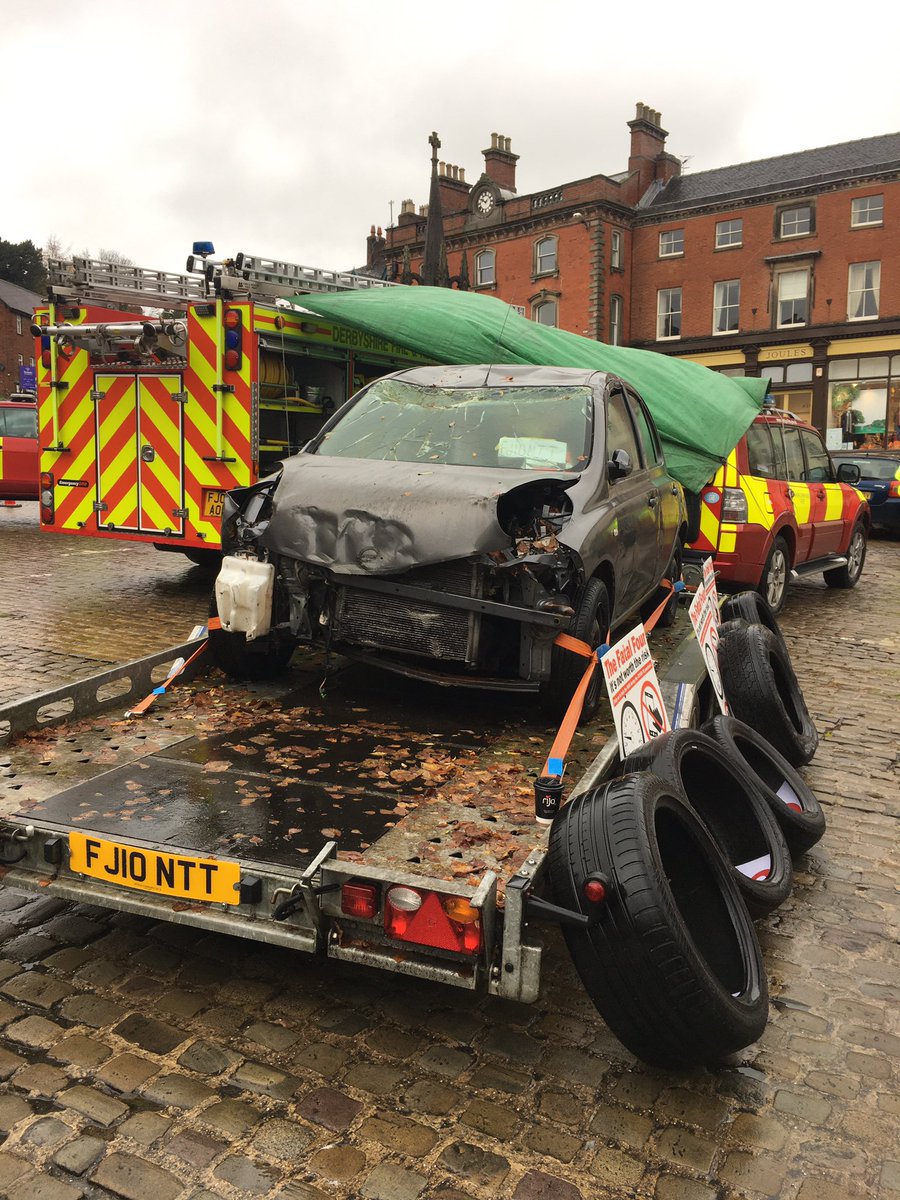 DfrsPrevention's tweet photo. It is the final day of tyre safety month. Come and talk to us at Ashbourne market place! Stay safe on the roads!
@DerbyshireFRS @DerbysPolice @AshbourneStn #roadsafety #tyresafety https://t.co/PabtImquKj