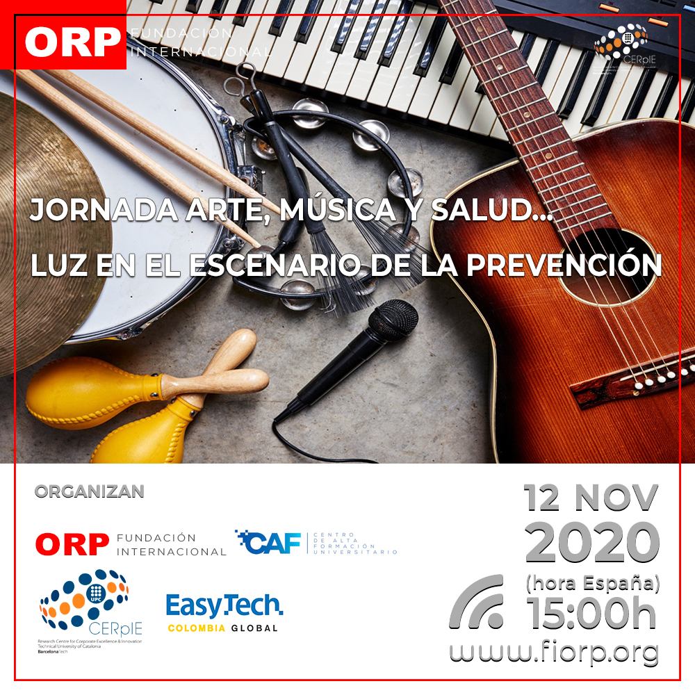 prevenorp's tweet photo. Jornada #ORP2020 arte, música y salud… luz en el escenario de la prevención ➡️https://t.co/vKa1KUyuoR #PRL #Cultura5Z #SaludLaboral #Arte #Música https://t.co/mbFrbbjMZS