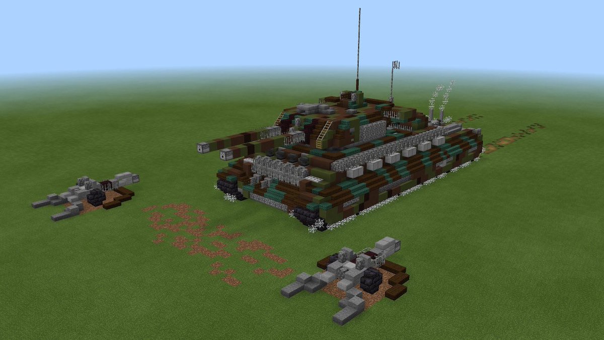 イストリカ皇国 広報 公式 Minecraft Minecraft軍事部 陸上戦艦 X 41 アーガス この兵器は特殊兵器の名称である X が使われている大型殲滅戦車 である この車両は自衛火器が少ないため歩兵 もしくは戦闘車両の護衛を必ずつけなければならない