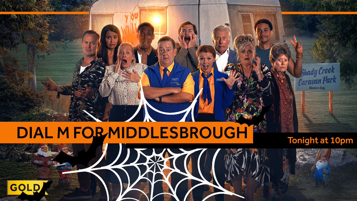 goldchannel's tweet photo. 🎃🕸️👻 HAPPY HALLOWEEN 👻🕸️🎃

We've got the PERFECT treat for you tonight... with a few tricks thrown in too! #DialMforMiddlesbrough https://t.co/rOD5Ou41Ol
