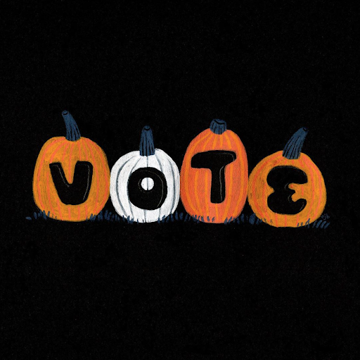 WhenWeAllVote's tweet photo. Happy Halloween!

This spooky season is ALSO election season. Whether you vote early today (before the full moon 👀 ) or on Election Day, make your plan now: https://t.co/0mKOgXeFxI 

(🎨 IG: @ EmilyBlueStar) https://t.co/NkX63OfcsA