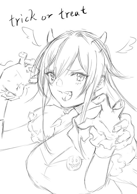 ただただ可愛い感じのも描きたかったなぁという気持ちの供養 
