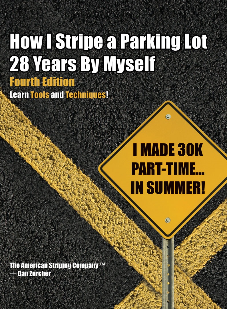 AmericanStripe's tweet photo. My #BestSmallBusiness #PartTimeBusiness #FullTimeBusiness is #ParkingLotStriping and I wrote the book; How I Stripe a Parking Lot. 6K to start or less. No shop. Almost any economy. I take Winter off. Visit my site. Buy my book. Buy my #ParkingLotStencils. Email, call, let's talk. https://t.co/ox8XCFdk51