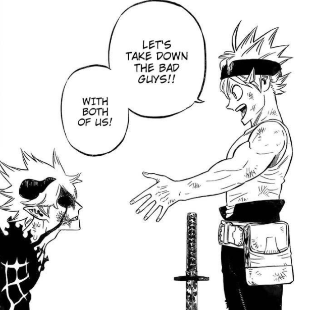 protagonistasa2's tweet photo. ⚠️SPOILER - Black Clover 270⚠️

Asta melhor protagonista da JUMP. https://t.co/cWAi4gOYyS