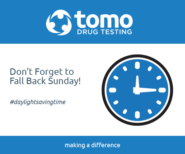 Don't forget to turn your clocks back one hour before Sunday. #daylightsavingtime #tomocares