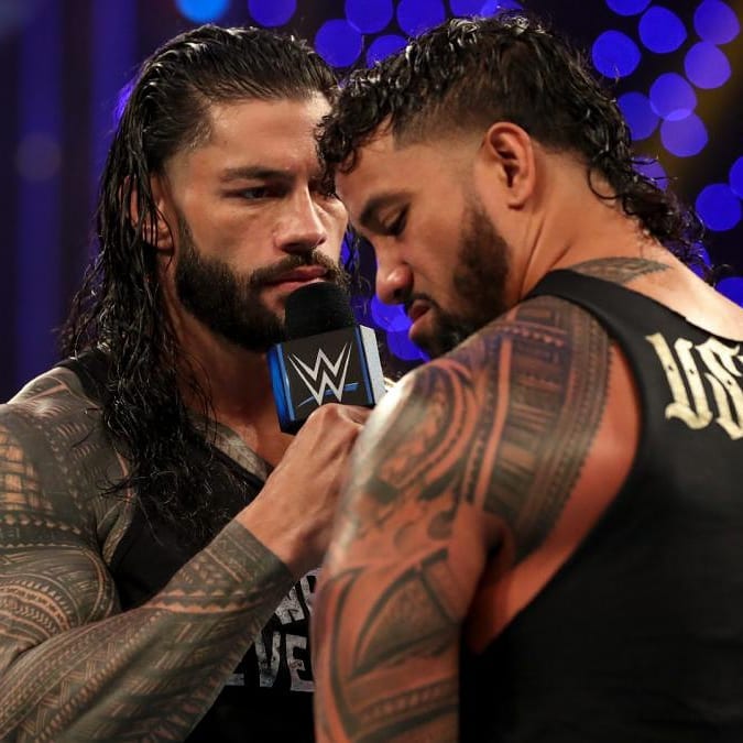 THIS... The ONLY storyline that matters🔥🔥🔥
#Family #BloodLine #FallinLine #RomanReigns #JeyUso #SmackDown https://t.co/xcCtAVlpEK
