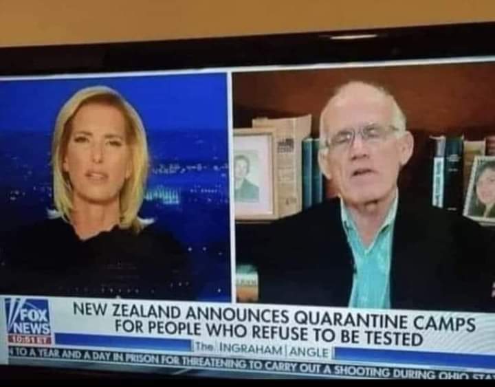 martinacarletti's tweet photo. Nuova Zelanda: pronti campi di "quarantena" per chi non si sottopone al test. 
Attacco globale alla democrazia? Naaa... Siamo complottisti. https://t.co/pe5qQsDr0i