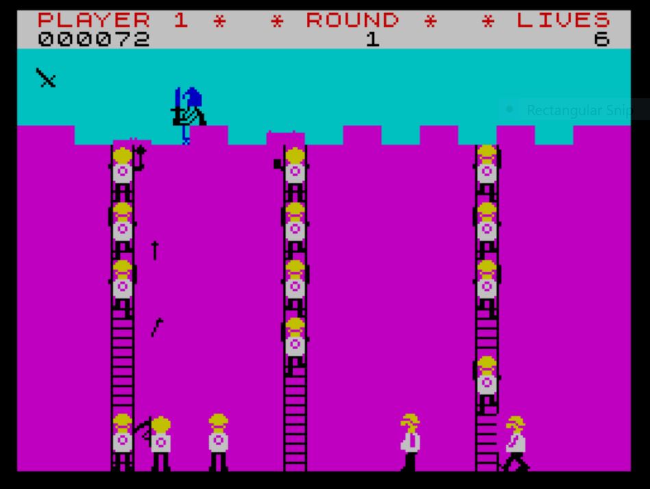 JulzMunczy's tweet photo. Something addictive about this game #OrcAttack that @jenkin7NICK reviewed today ( https://t.co/gXM9iIxr8D) , it takes me back to a time when I had far less worries. Just wish I could remember where I had been playing it, as I can't remember owning it! #zxspectrum #retrogaming https://t.co/UZU4yEb7gU