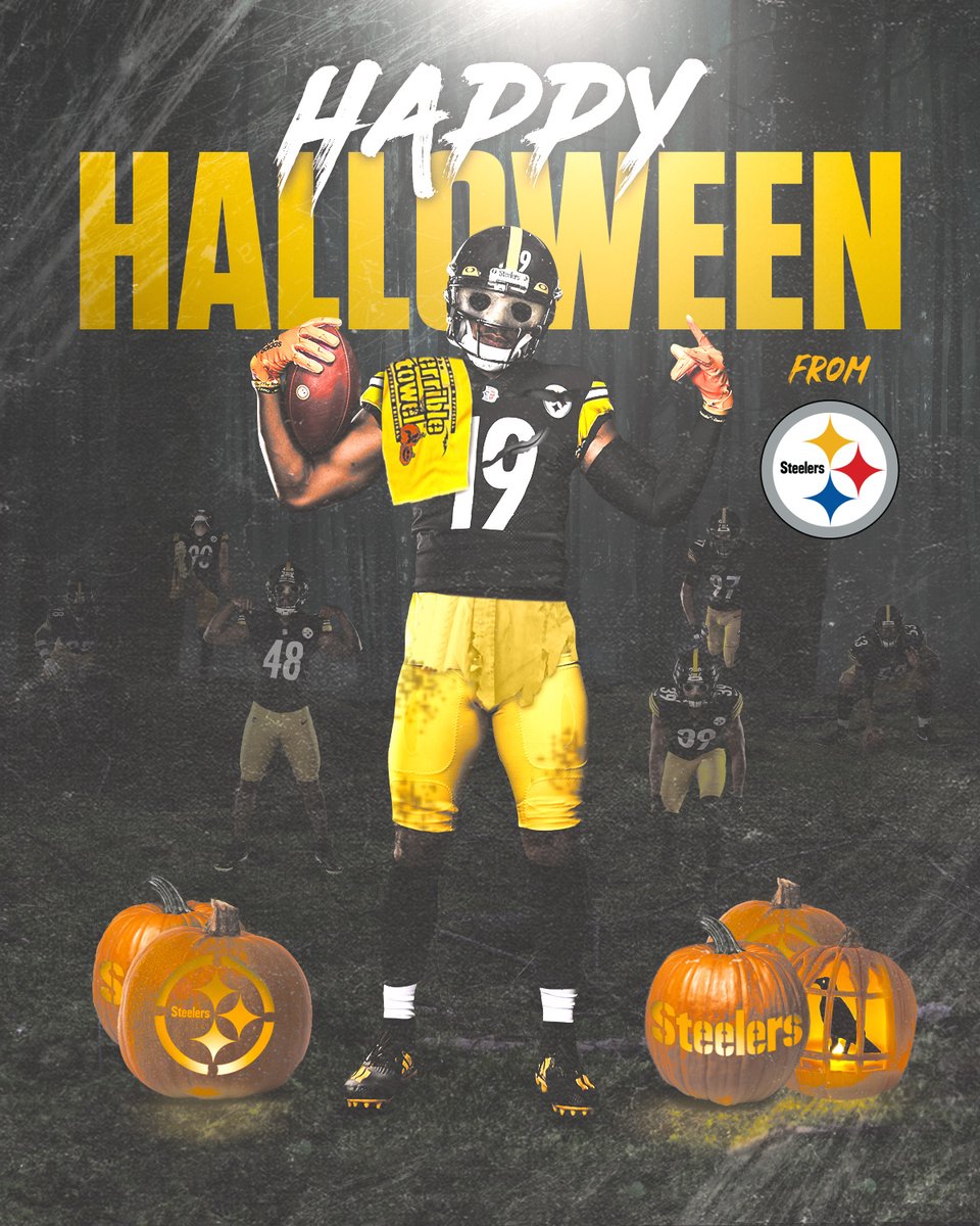 steelers's tweet photo. #HappyHalloween, #SteelersNation‼️ 🎃 https://t.co/k6roU1QsBh