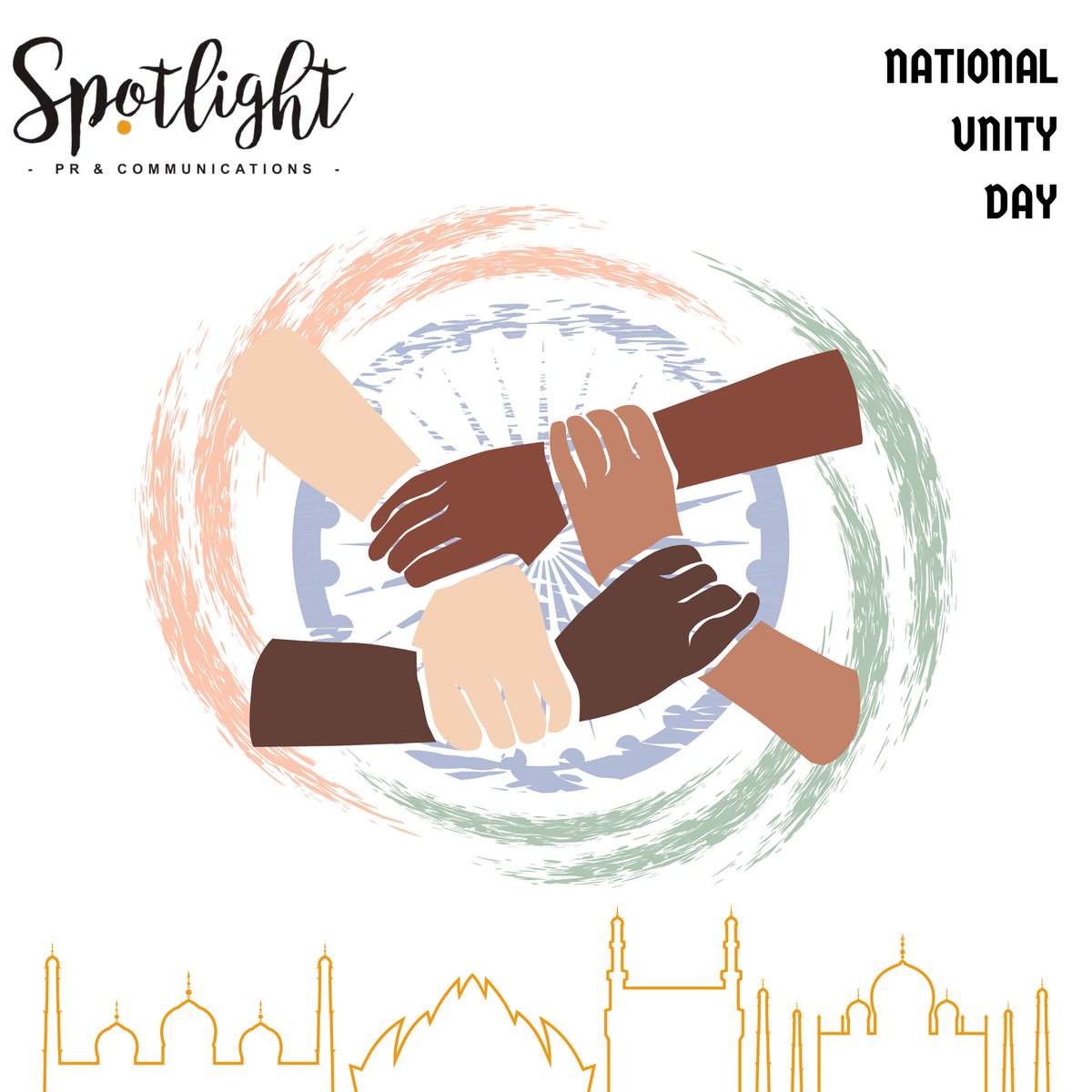 SpotlightPR_'s tweet photo. The country will become great only, When unity will become our identity. Happy Rashtriya Ekta Diwas!

#NationalUnityDay #sardarpateljayanti #SpotlightPR #PublicRelation #PR #SocialMediaMarketing #SMM #SEO #PRagency https://t.co/qqGj6uuiGN