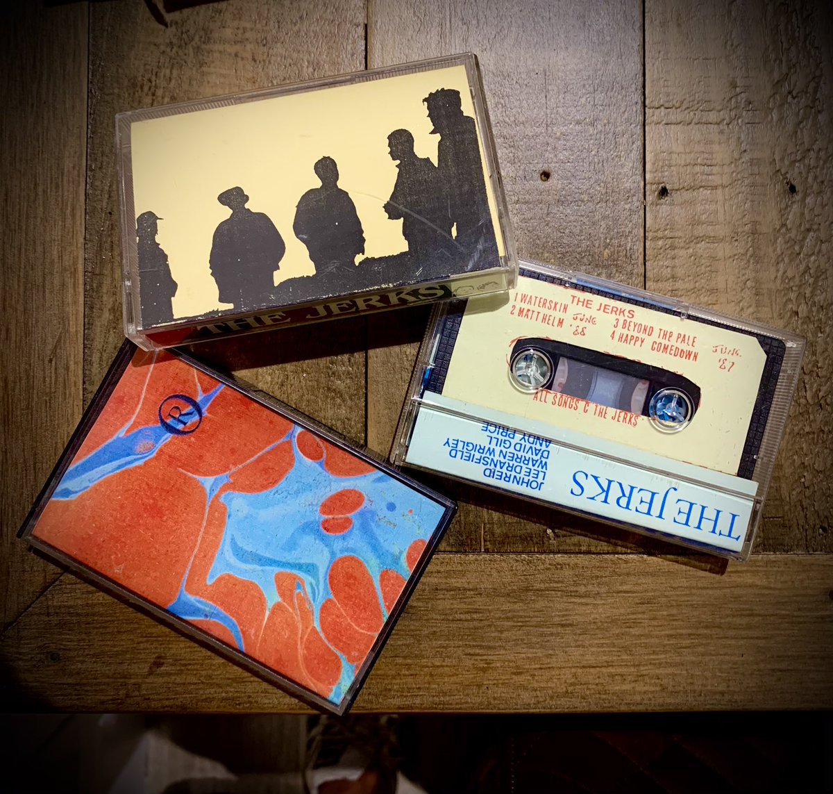 Stumbled upon these when having a sort out - takes me back <a href="/TheJerksUK/">The Jerks</a> <a href="/RubberOrangeUK/">Rubber Orange</a>