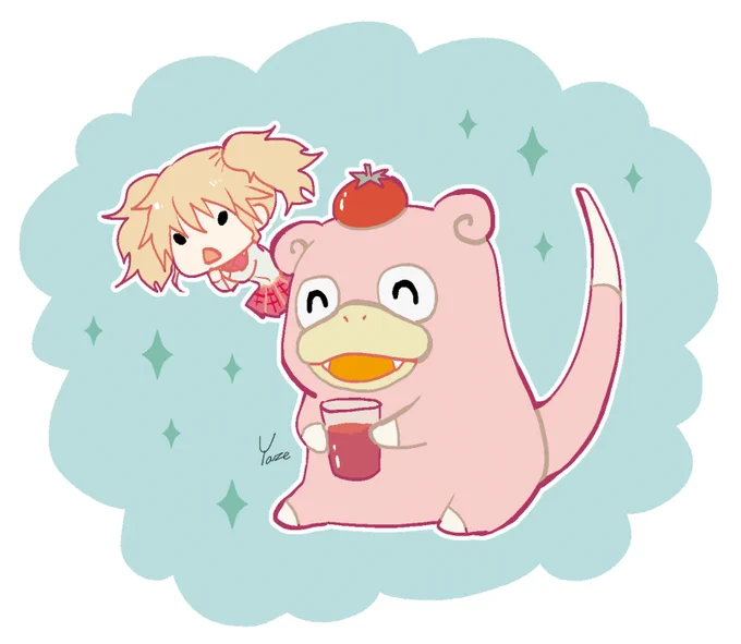 ヤドンとギャル楽しんでくださってる方が、欲しいものリストから送ってくださいました。トマトジュース常飲すると体調がいいので、コレ普通にめっちゃくちゃ助かりました!!!
ありがとうございます?? 