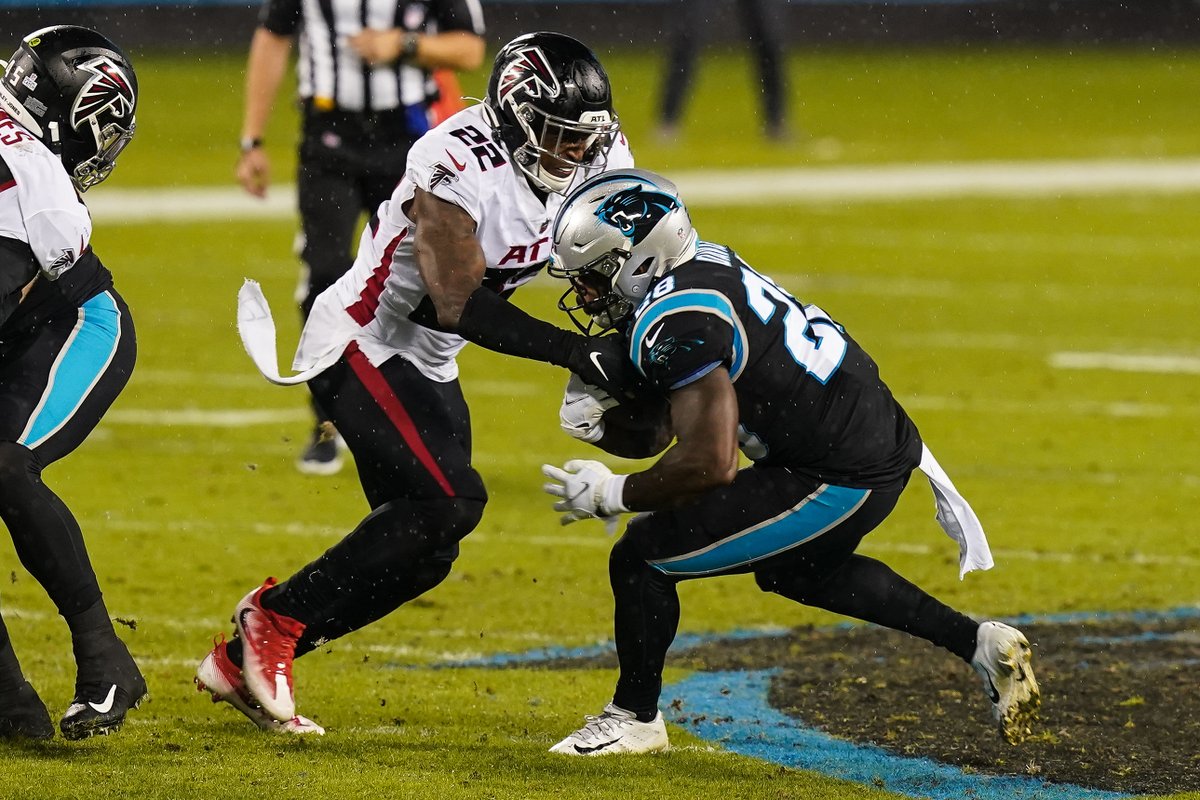 PFF_Falcons's tweet image. S Keanu Neal posted back to back grades of 75.0 or better for the first time in his career over the last 2 weeks.

Week 7: 75.0 overall grade

Week 8: 78.7 overall grade