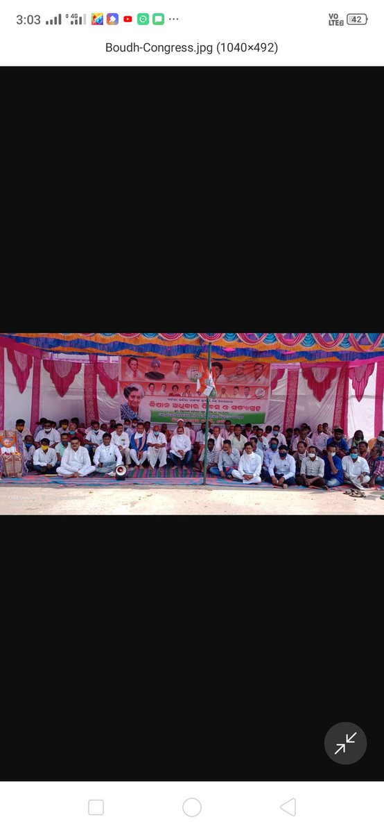NabaKumarMishr1's tweet photo. Observation of KISAN ADHIKAR DIVAS and SATYAGRAHA by DCC, Boudh,Odisha on 31.10.2020 https://t.co/lDnU5rkKwb