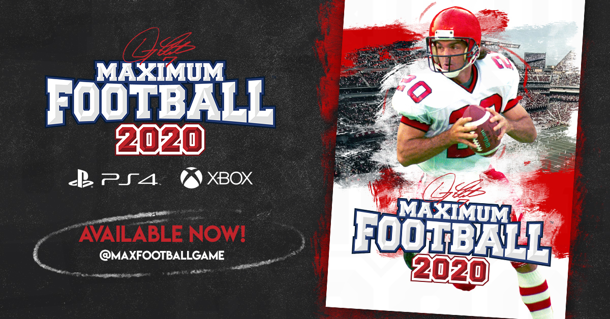 MaxFootballGame's tweet photo. Wake up! It’s #CollegeGameDay and giveaway time! 

We are giving away game keys for Doug Flutie’s Maximum Football 2020 so you can start your College Dynasty Mode!

RT, Like &amp; Comment with your console! https://t.co/1pYh5aSS8z