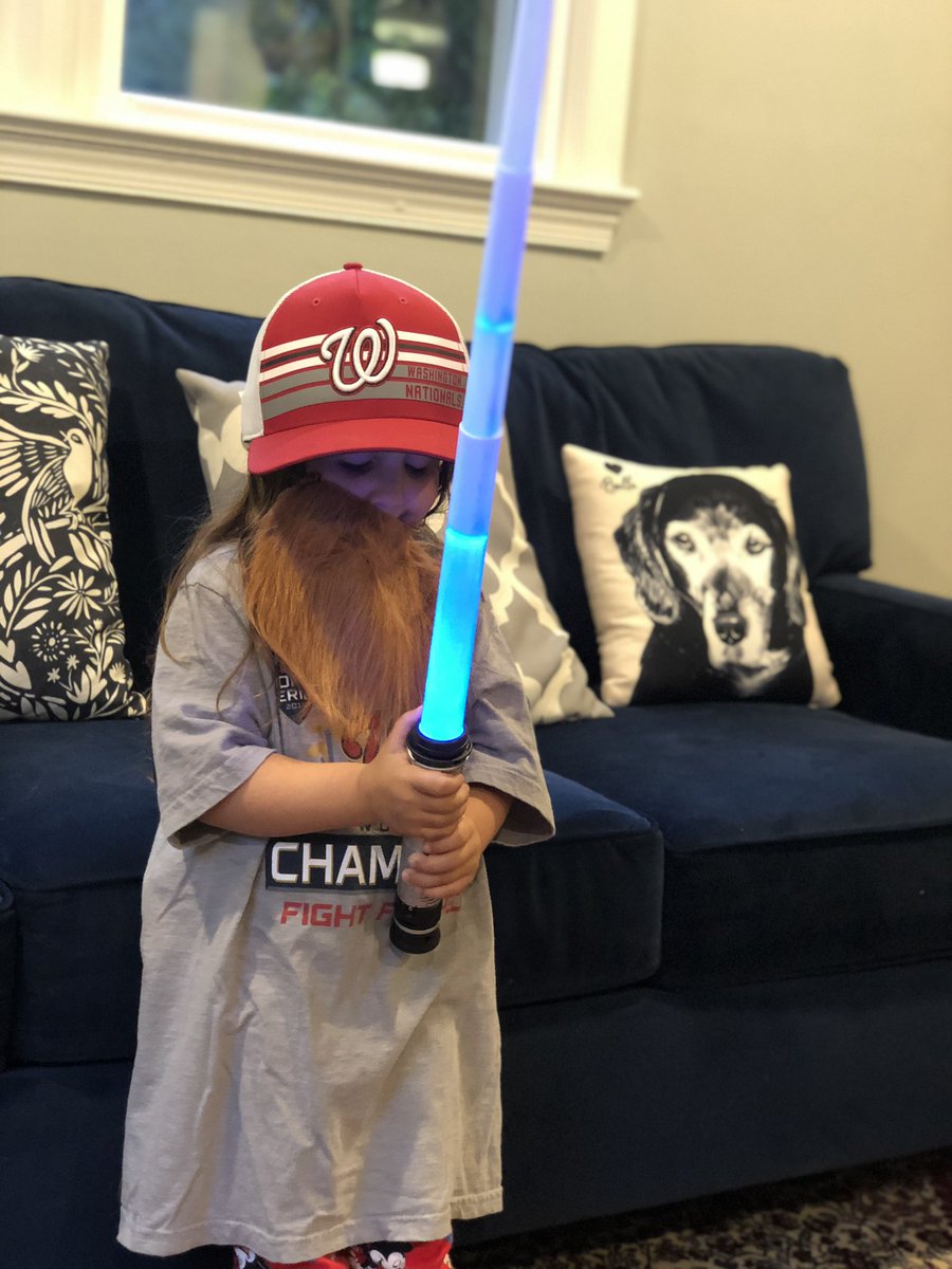 FotiFoti1's tweet photo. World Series champ forever!  In honor of @whatwouldDOOdo and his dear wife @EireannDolan our dear Sophia and pooch Bella dressed up for Halloween as the DC power couple.  Dooooooo we want you back in DC next year! @FightinHydrant @masnKolko @KristinFoti https://t.co/Y0GsCxLfMn