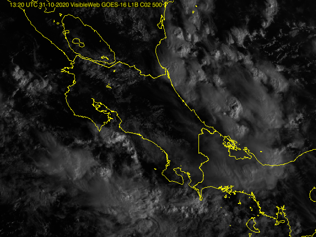 IMNCR's tweet photo. Imagen satelital visible actual #IMN_imagenes https://t.co/IJXA05X3XD