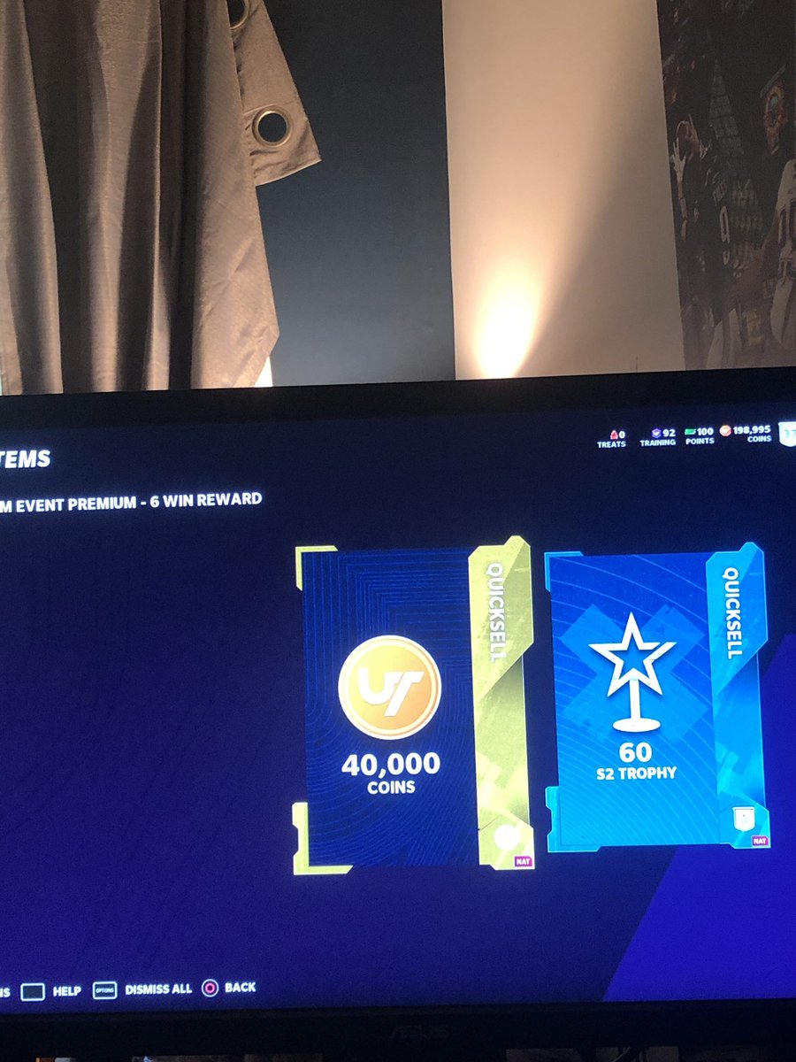 colbrackks's tweet photo. 6-0 Run #Madden21 #mutdraft 37-17 W/L Record 2 championships 🏆🏆 28-5 in two days https://t.co/HdbCmpoUf2