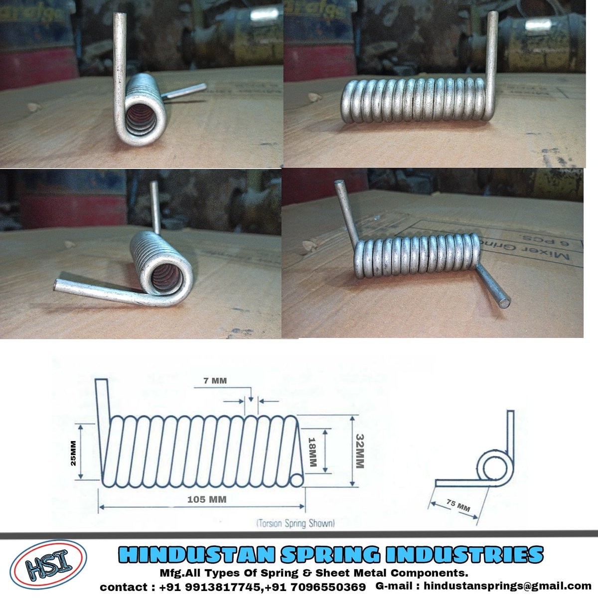 HINDUSTAN SPRING INDUSTRIES (@ambalalsolank15) on Twitter photo 