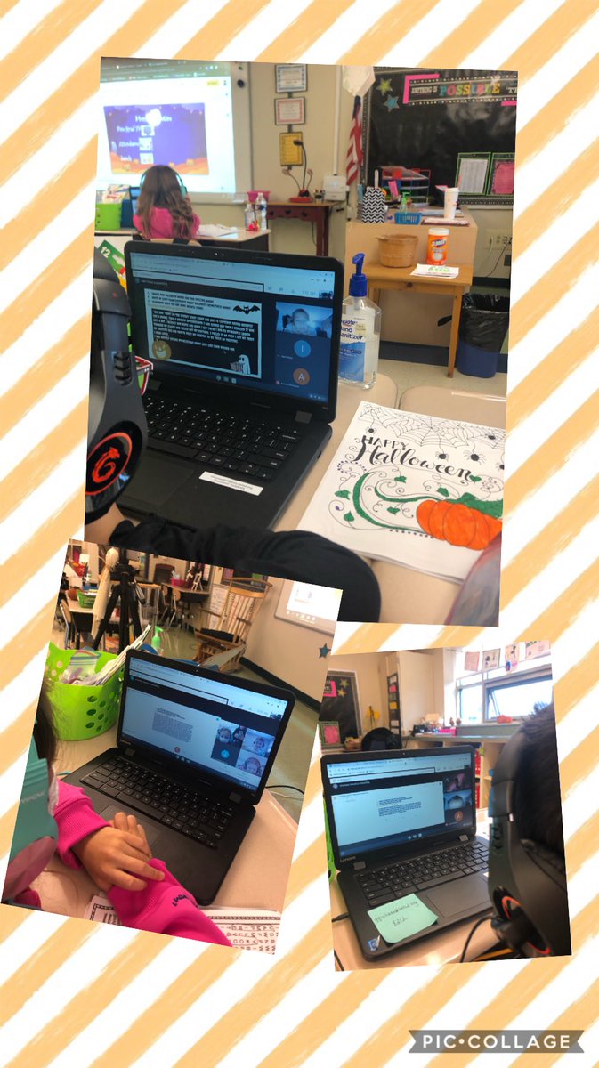 GiulianaClass's tweet photo. We keep getting better! Yesterday the students presented their Halloween/spelling stories in breakout rooms! The students did a great job and had fun!!! ⁦@LMTSD_PRES⁩ https://t.co/SuBHEjX9yy