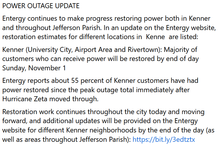 City Of Kenner Cityofkenner Twitter