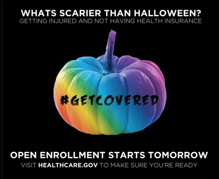 GetCoveredSC's tweet image. The only thing spookier than a goblin or ghoul is being uninsured. Open Enrollment begins tomorrow. Spare yourself the fright and call us at 1-888-998-4646 to get insured. #GetCovered