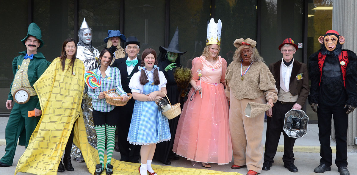 Happy Halloween from all of us at the CTL! Photo of the gang on their way to the Emerald City from 2011.