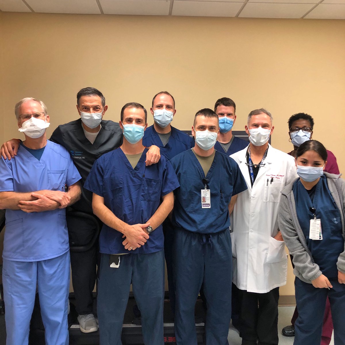 Lipogems1's tweet photo. Gearing up for the Geneva Foundation Study: Great couple of days with the #military physicians from #FortBelvoir! Thank you to Dr @MalangaGerard for teaching them how to use the #Lipogems #SportsMedicine System and the benefits of Microfragmented Fat for #Orthopaedic issues. https://t.co/QR2816LBIC