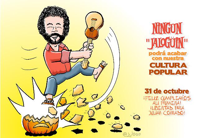 La imagen que todo los años le pido a <a href="/lubrio/">Luigino Bracci Roa</a>  que me mande jajajaja esta vez la guardé papá, Ningún Jalogüin podrá acabar con nuestra Cultura Popular!