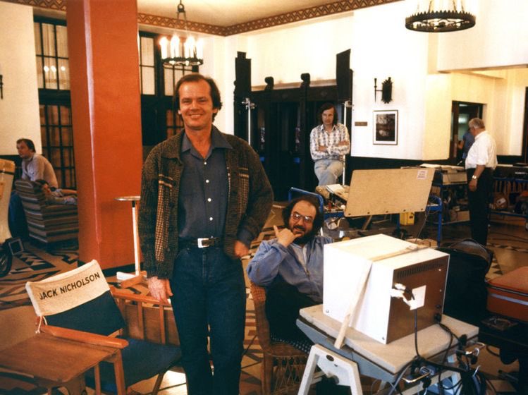 The Shining (1980) directed by Stanley Kubrick Jack & Stan behind the scenes