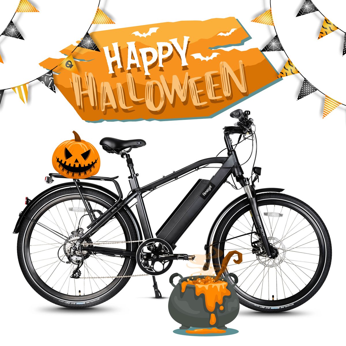 Happy Halloween from everyone here at Amego!  🍂👻 Have a safe an fun time out there! 🍬🍫 #getoutandride #halloween2020 #happyhalloween