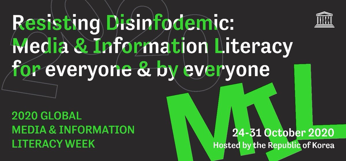 Certiport was thrilled to join UNESCO’s Global information and Media Literacy week addressing disinformation and the need to empower all citizens with the competences and digital skills to critically navigate our online world. #ic3 #ThinkBeforeSharing   #UNESCO #GLOBALMILWEEK2020