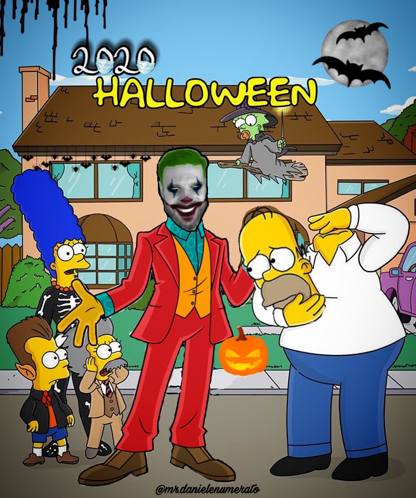 DNumerato's tweet photo. #Halloween2020
#HalloweenAtHome #trickortreat #Halloween #Simpsons #SimpsonsForever #ハロウィン https://t.co/FJL6fS1iEJ