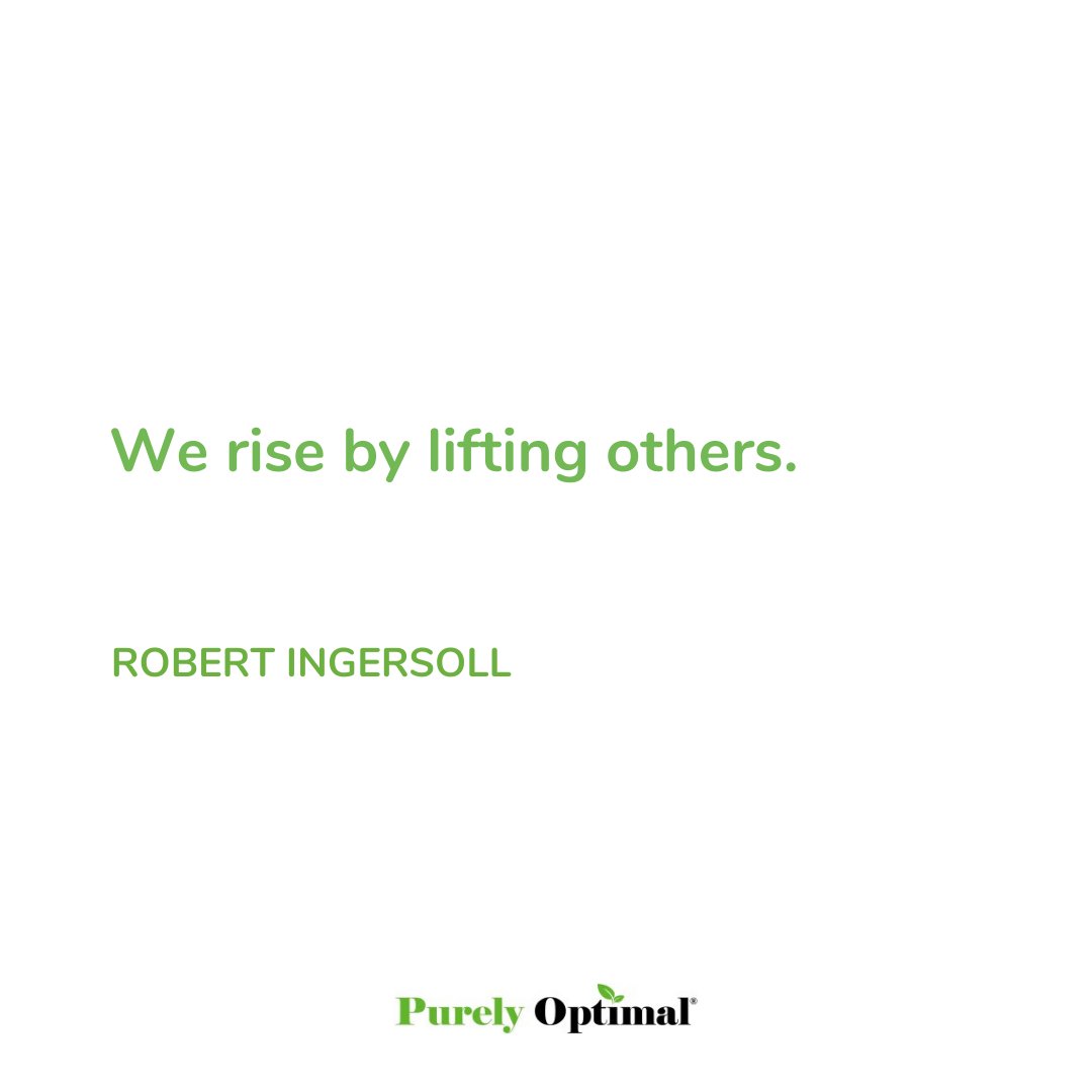 PurelyOptimal's tweet photo. You find life’s meaning and purpose at a whole new level when you help others grow or meet their needs.

We need to support and care for each other now more than ever.

Be instrumental in someone’s growth today! Have a meaningful Sunday!

#bettertogether #sundaymotivation https://t.co/HbtsjqgLKG