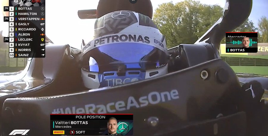 f1 imola pole position