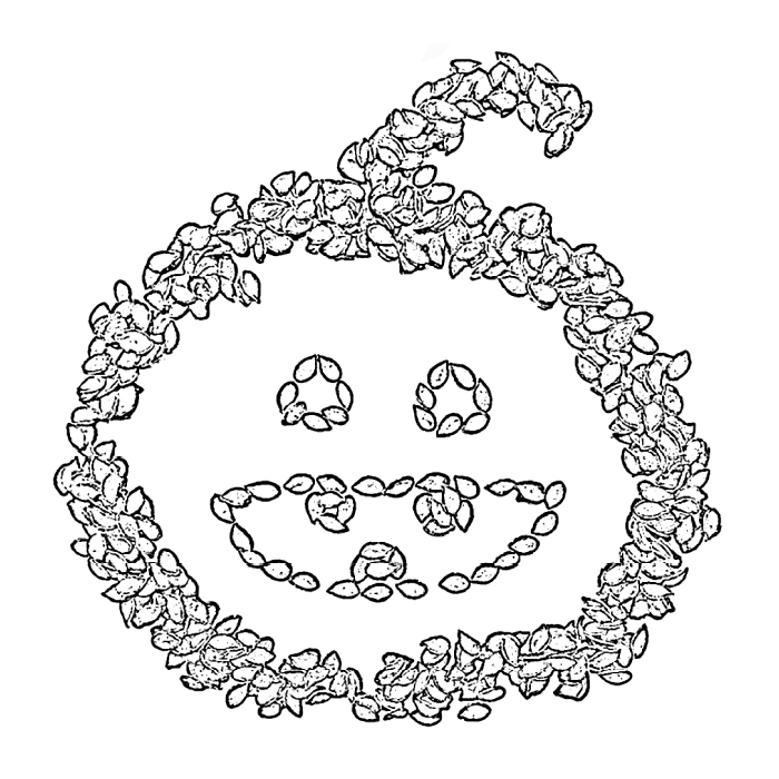 JRarchaeology's tweet image. Would you like to #ColorOurCollection? 🎃 These pumpkin/squash seeds in the shape of a #pumpkin, along with about 600 more, were found with other trash in the Second Well. Download the coloring page for a fun activity. More info: bit.ly/3ckx1Ra #JRkids #halloween