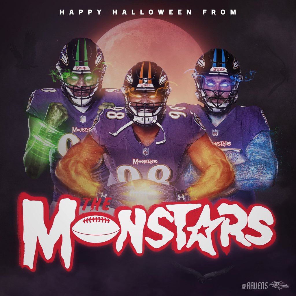 Baltimore Ravens On Twitter Happy Halloween From The Monstars Baltimore Ravens On Twitter Happy Halloween From The Monstars