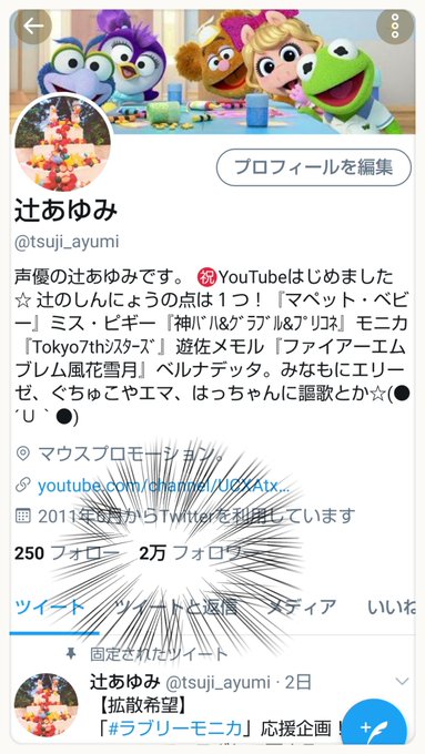 辻あゆみさん の人気ツイート 5 Whotwi グラフィカルtwitter分析