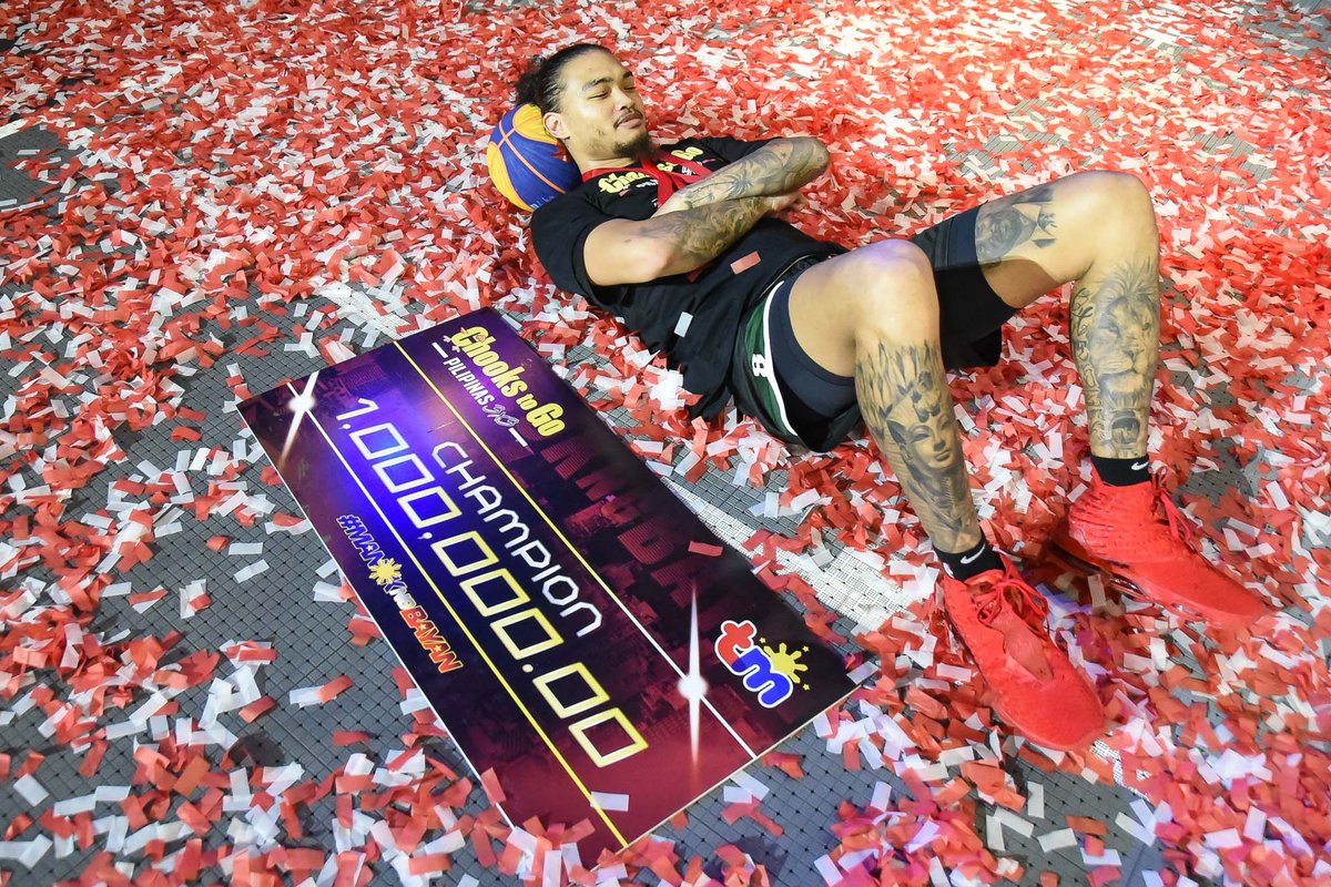 tiebreakertimes's tweet photo. #Chooks3x3 How will @Munzonn, @wisha112, @leonardsanti25, and @TroyRike spend their P1.35M winnings? >> https://t.co/nkHrX6SlFT https://t.co/k573M4SbWw
