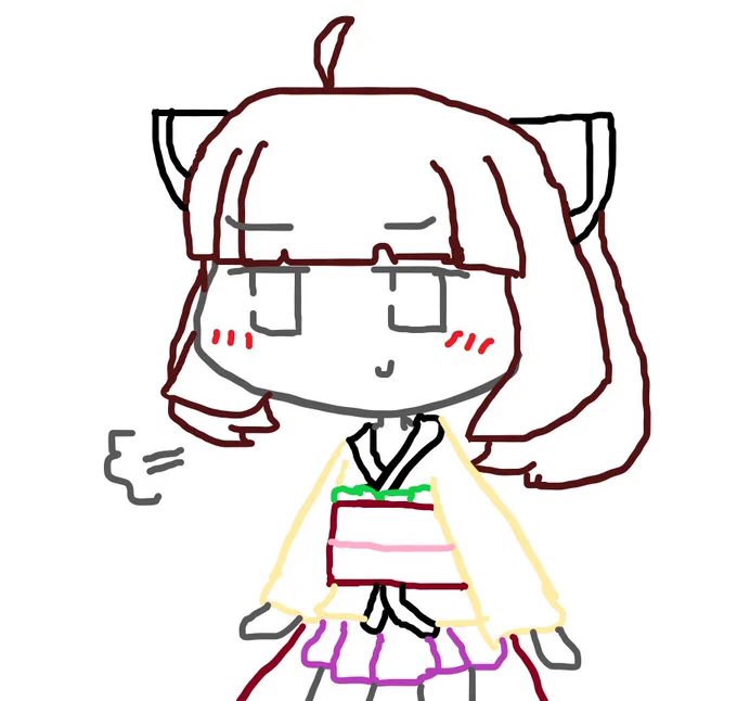 #今月描いた絵を晒そう 