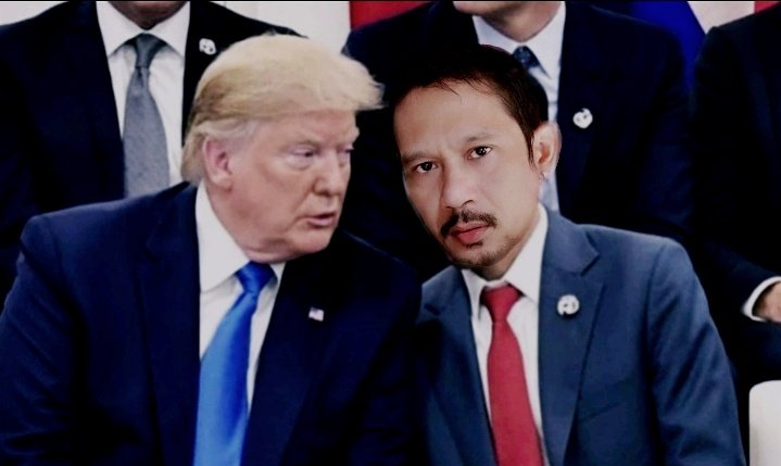OmGaRa2's tweet photo. Bisikan Mr. Trump "Apa yg mebuat Rakyat mu kuat...?" 
Aku jawab, "Negara mengacuhkannya...!"
@tranding_topic https://t.co/SKqITF6F6o
