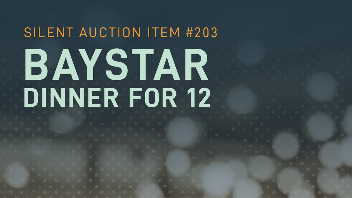 ChiChiAcademy's tweet photo. How does dinner for twelve at any BayStar Restaurant of your choice sound? This is just one of the incredible silent auction items featured during our Chip in for Chi Chi’s Virtual Benefit on November 9th. Register now. 

https://t.co/diT5Pp4lCd https://t.co/Qj0hgMDsgQ