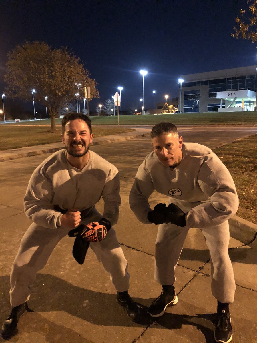 ChadBrough's tweet image. One of the most fun days of the year with @F3omaha PAX. True spirit of #SecondF and #Halloween2020 Hand a blast as Hans and Franz with my friend and co-Q Vandelay @jsmonzu