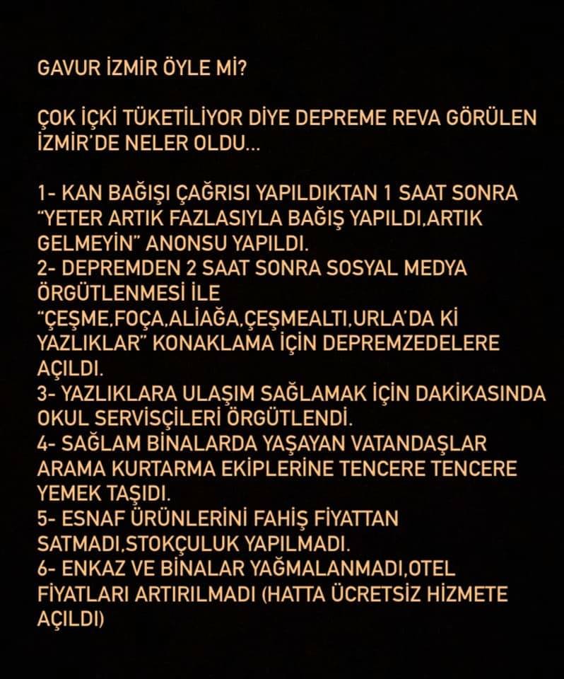 GAVUR İZMİR ÖYLE Mİ?