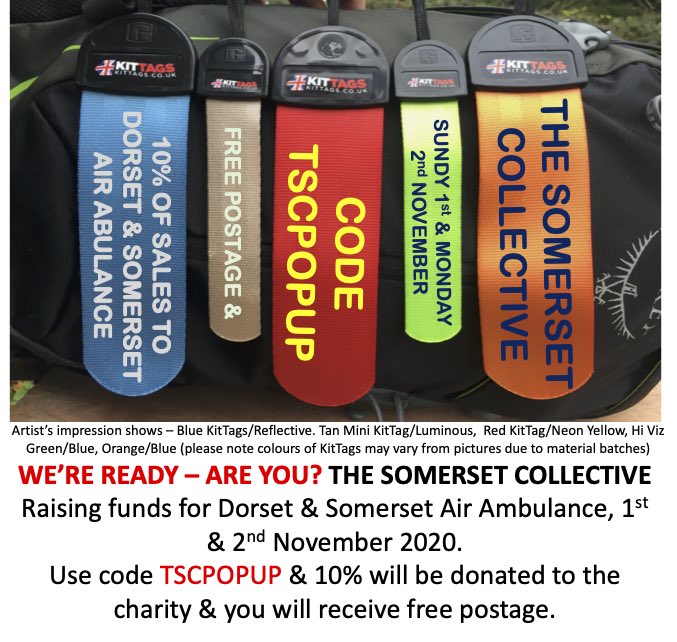 KitTags (@kittags) on Twitter photo Sort some Christmas presents, help a critical care charity & free postage - what’s not to like about the great selection of #southwest companies taking part in <a href="/SomCollective/">The Somerset Collective</a> this Sunday and Monday, raising funds for <a href="/dsairambulance/">Dorset and Somerset Air Ambulance (DSAA)</a> Sort some Christmas presents, help a critical care charity & free postage - what’s not to like about the great selection of #southwest companies taking part in <a href="/SomCollective/">The Somerset Collective</a> this Sunday and Monday, raising funds for <a href="/dsairambulance/">Dorset and Somerset Air Ambulance (DSAA)</a>