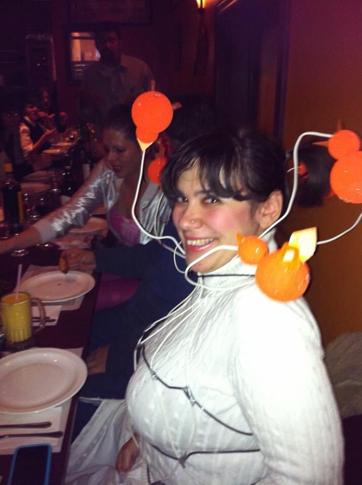 Throwback to that time in the late aughts when I made a handmade DIY costume and went as the <a href="/Twitter/">Twitter</a> Fail Whale 🐳. Only one guy immediately knew what I was. He was dressed as a #DoubleRainbow. #memes #memeoween #halloween #socialmedia #costume #failwhale