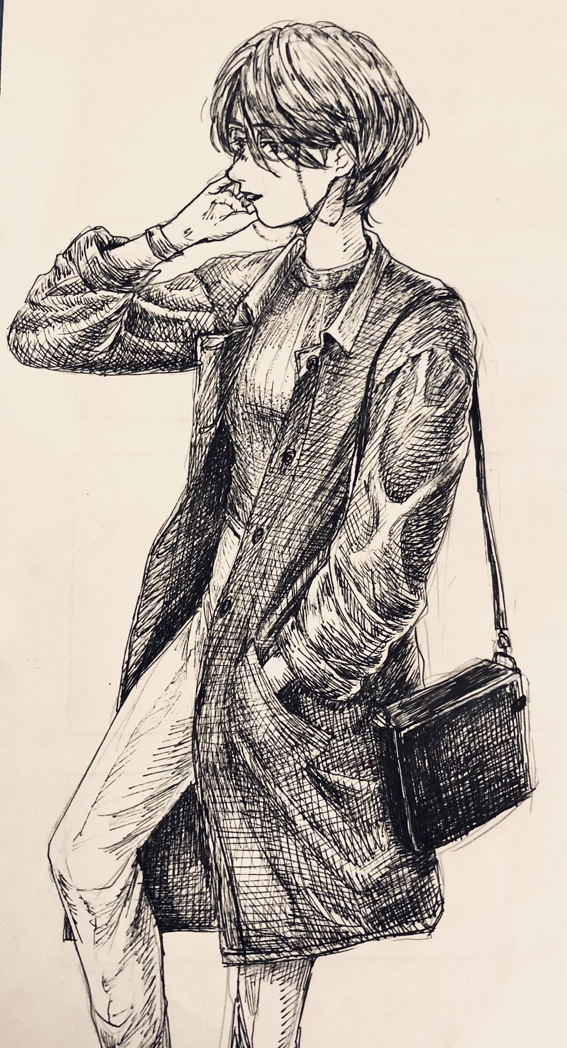 わきすい イラスト ペン画 こうゆうかっこいい女の人好きです T Co 8szpjmwrj2 Twitter