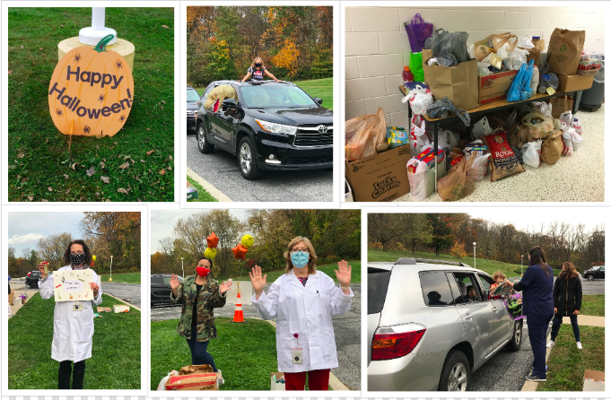 TroutmanFC2's tweet photo. Happy Halloween!🎃It was so wonderful to see so many @OwenJRobertsFC students on Tuesday night at our Trick-or-Treat! Thank you FC families for all the donations to the Coventry Food Pantry!  #WhatMakesFCSpecial @ojrea #Halloween2020 https://t.co/MMY83DdKH8